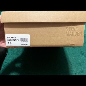 Steve Madden black ankle boots size 7